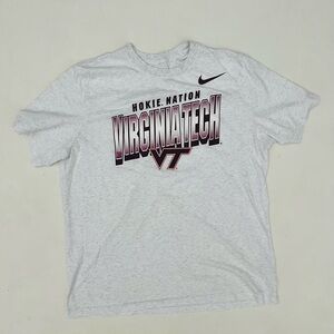 Nike Virginia Tech Hokies dri fit men’s XL t shirt